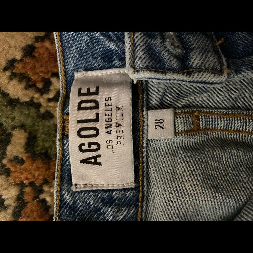 Agolde Straight Leg Jeans